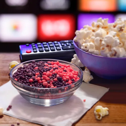 Miniatura 7 de Nerds Caramelos, sabor uva y fresa, 5 onzas, cajas de caramelos para cine y teatro (paquete de 12)