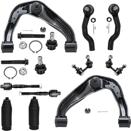 Miniatura 22 de Detroit Axle - Kit de extremo delantero para Ford 1998-2001 Explorer Mercury Mountaineer, 4 barras estabilizadoras delanteras y traseras, 2 brazos
