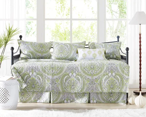 Miniatura 22 de Southshore Fine Living, Inc. Juegos de Edredón para Cama Nido Individual, Juego de Ropa de Cama Boho de 6 Piezas con Funda para Cama Nido, 3 Fundas