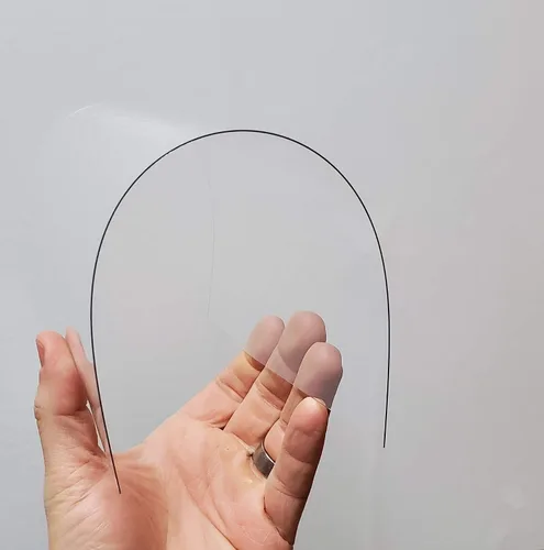 Miniatura 4 de Hojas de plástico transparente PETG (8.5 pulgadas x 11 pulgadas) 0.020 mil – 10 hojas transparentes de protección UV termoformado