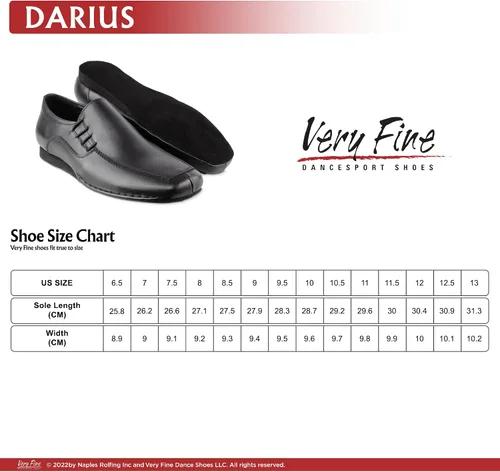 Miniatura 5 de Very Fine Men's Darius Ballroom Waltz Latin Salsa Rhythm Loafer