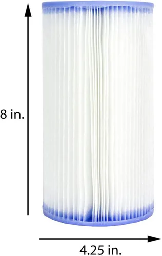 Miniatura 5 de Intex 29000E Cartucho de bomba de filtro de repuesto tipo A de 4.25 x 8 pulgadas para piscinas sobre el suelo, (paquete de 2)
