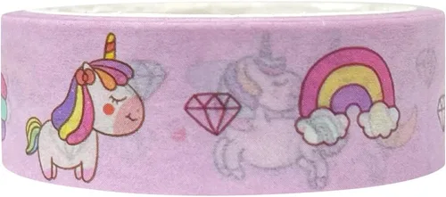 Miniatura 10 de allydrew Cinta adhesiva Washi, 0.591 in x 32.8 ft, zorros