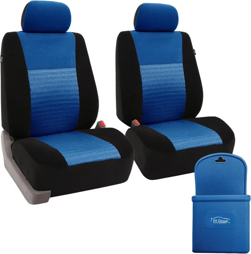 Miniatura 16 de Fundas FH GROUP, FH-FB060114 para asientos de auto, juego completo, compatibles con bolsa de aire y separación para la mayoría de autos, camionetas