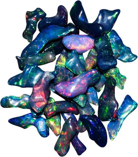 5 piezas de piedras preciosas naturales crudas de cristal curativo de chakras, piedra de nacimiento áspera, suministros de fabricación de joyas,