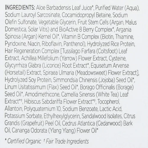Miniatura 3 de Andalou Naturals Champú que desafía la edad con células madre de argán, fortalece el cuidado del cabello para cabello adelgazante, opaco o débil