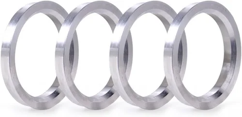 4 anillos centrados en el cubo de la rueda de 56.1 a 73.1 pulgadas OD = 2.878 in ID = 2.209 in - Anillos de rueda de aleación de aluminio 73.1 a 56.1