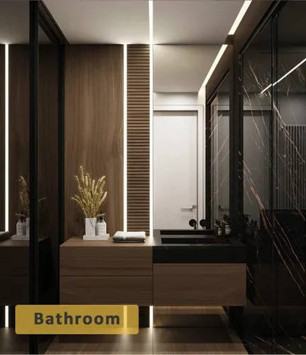 Miniatura 5 de Paquete de 10 canales de aluminio LED en forma de U de 3.3 pies con cubierta negra, tapas de extremo y clips de montaje, perfil de aluminio