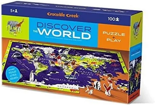 Miniatura 12 de Crocodile Creek, Puzzle Descubre dinosaurios
