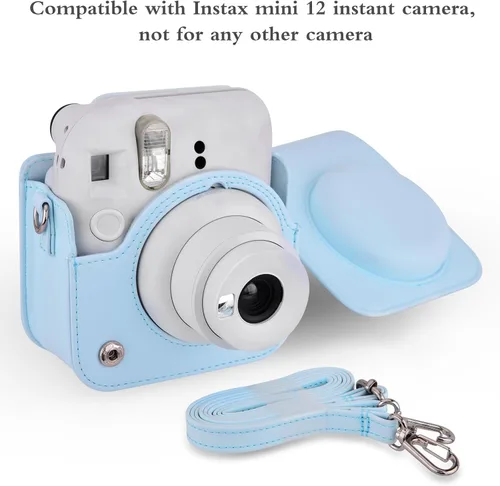 Miniatura 2 de Sunmns Mini 12 Kit de accesorios para cámara instantánea, paquete de accesorios compatible con cámara instantánea Instax Mini 12, incluye estuche
