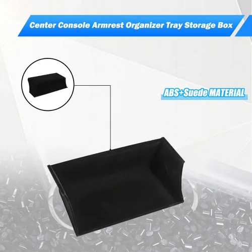 Miniatura 5 de YIWANG Para Land Rover Defender 90 110 2020-2022 Car Styling ABS negro caja de almacenamiento central de coche caja de teléfono Accesorios de coche