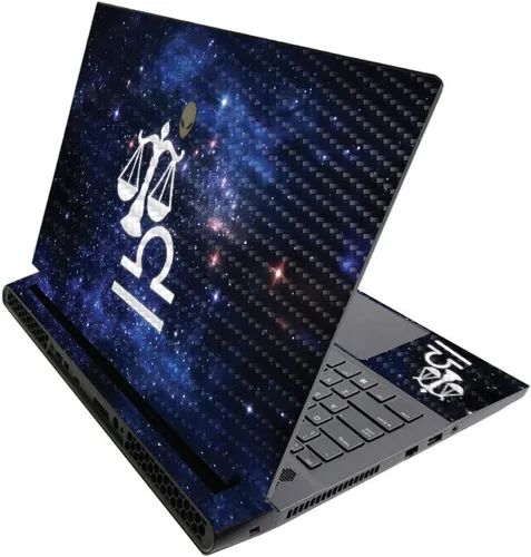 Miniatura 604 de MightySkins - Skin brillante con purpurina para Alienware M17 R3 (2020) y M17 R4 (2021) - Diversión de los años 90 Acabado duradero con purpurina