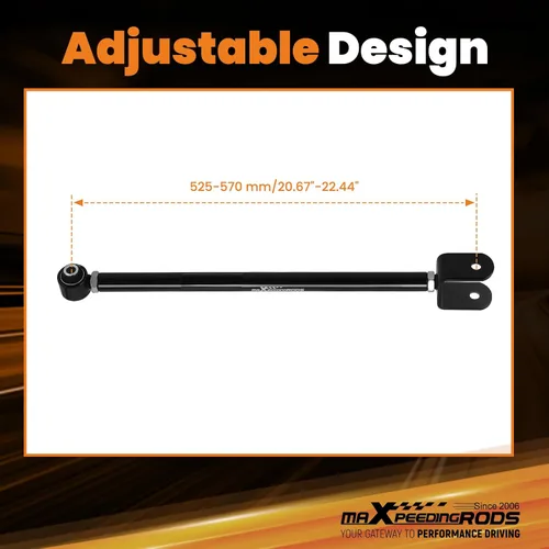 Miniatura 4 de maXpeedingrods Brazos de control de curvatura inferior trasera para E36 3-series 1992-1998, para E46 3-series 1999-2005, para E89 Z4 2009 - Negro