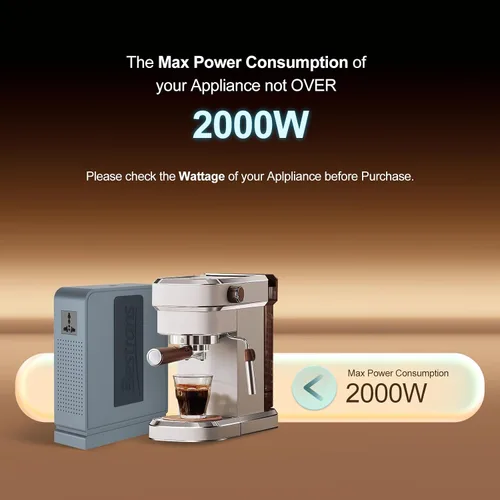 Miniatura 2 de Transformador elevador de 2000 W, convertidor de 110 V a 220 V, convertidor de voltaje resistente de 110 V-120 V a 220 V-240 V con dos tomas