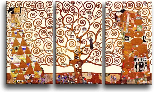 Miniatura 27 de Niwo ART - Bandera, serie de pinturas más famosas del mundo, lienzo para pared, decoración del hogar, envoltura de galería, estirado, enmarcado