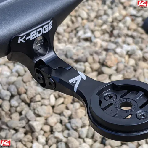 Miniatura 3 de K-Edge Montaje combinado de computadora de bicicleta Madone/Emonda Gen 6 para dispositivos GPS Garmin Soporte de computadora de bicicleta