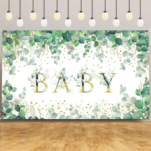 Miniatura 8 de Decoraciones de baby shower para niñas y niños, 247 piezas (25 invitados), suministros de fiesta boho con plato de papel, servilleta, vaso
