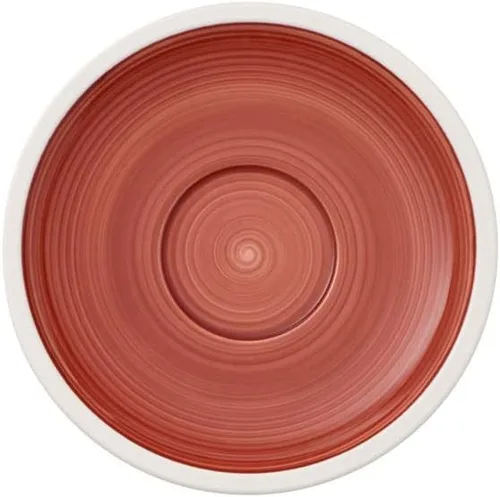 Miniatura 7 de Villeroy & Boch - Fabricación Rock Glow cafe au lait platillo, platillo discreto hecho de porcelana premium, apto para lavavajillas, cobre, negro