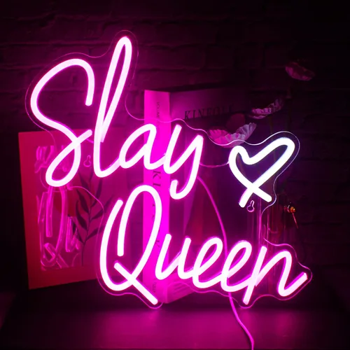 Miniatura 7 de Letrero de neón con texto en inglés «Where The Magic Happens», luz LED blanca cálida para decoración de pared, letras alimentadas por USB, luz