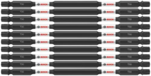Miniatura 23 de Bosch ITDET25601 Broca Impact Tough, 1 pieza, 6 pulgadas, torque 25, de doble punta para destornillador eléctrico (Paquete de 2)
