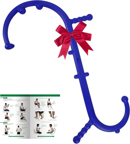 Miniatura 10 de 2 Pack de bastones de masaje para puntos de activación, caña para masaje de tejido profundo del cuerpo, caña manual para espalda, cuello, hombro