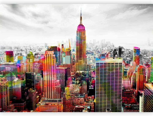 Miniatura 21 de Artgeist - Papel tapiz tamaño XXL, autoadhesivo, no tejido, diseño de imagen y fotografía, mural Nueva York #22