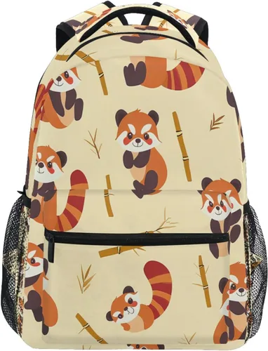 Miniatura 12 de Mochila para adultos, mochila escolar casual, bolsa de viaje con cremallera, Abstracción Fuego Agua Béisbol De, Mochilas Daypack