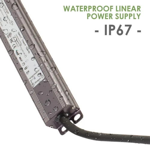 Miniatura 4 de UL enumeró 24v 60w impermeable LED fuente de alimentación de luz clase 2 100-277v CA a CC para módulos de tira de luz LED