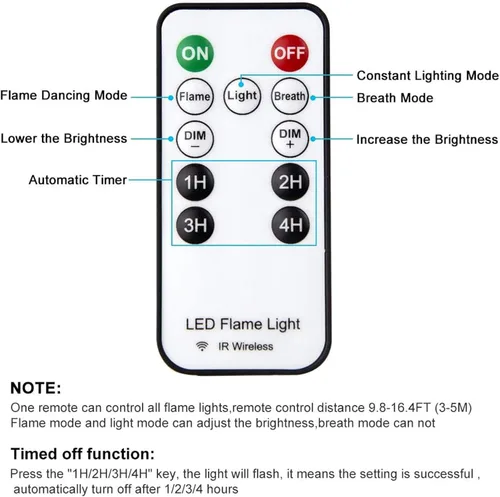 Miniatura 4 de Luz LED con efecto de llama, recargable por USB, lámpara de mesa de llama para exteriores, impermeable, regulable, 4 modos, linterna con efecto