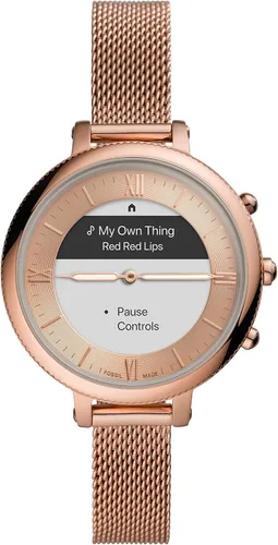 Miniatura 8 de Fossil Monroe Hybrid HR Smartwatch para mujer con pantalla de lectura siempre encendida frecuencia cardíaca seguimiento de actividad notificaciones