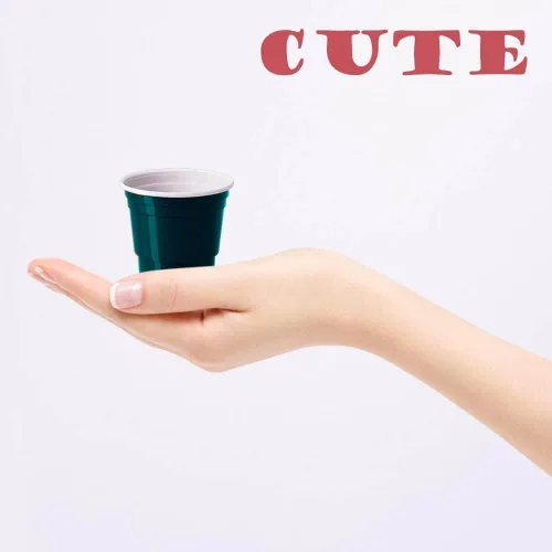 Miniatura 2 de 100 unidades de mini vasos negros para shot de 2 oz, desechables y de tamaño pequeño, perfectos para fiestas, degustaciones, muestras y más