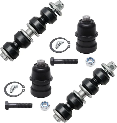 Miniatura 176 de Detroit Axle – Kit de suspensión delantera para Hyundai 2013-2018 Santa Fe 2 enlaces de barra de estabilizador 4 varillas de amarre interiores