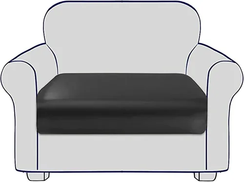 Miniatura 9 de Fundas de cojín para asiento de sofá, impermeables, fundas de cojín elásticas para sofá, protector de muebles con parte inferior elástica, fundas