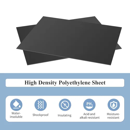 Miniatura 3 de Lámina de bloque de plástico HDPE (polietileno de alta densidad) Rectangular sólido Bloque de toque de lámina de alta densidad para proyectos