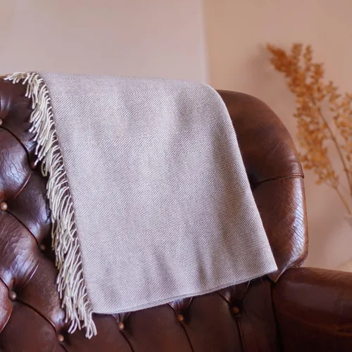 Miniatura 3 de Borges & Scott Manta 30% Cashmere 70% Merino - Cinnamon HB