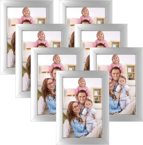 Miniatura 41 de Giftgarden - Juego de 7 marcos para fotos de 4 x 6 pulgadas, color negro, marcos para fotos de 4 x 6 pulgadas para pared o mesa