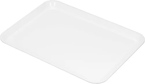 Miniatura 7 de PATIKIL Bandeja de comida rápida de 12 x 8 pulgadas, bandeja rectangular reutilizable reciclable multiusos para restaurante, cocina en casa