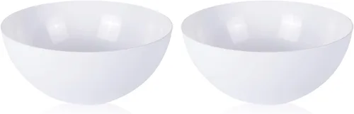 Pantallas de lámpara de pie, paquete de 2 pantallas de lámpara de repuesto, 10 pulgadas de diámetro, adaptador de 1.65 pulgadas, cuenco de plástico,