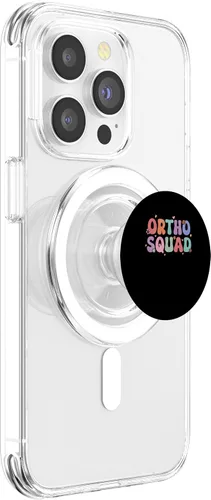 Miniatura 3 de Ortho Squad Retro Orthodontist Office Dentist Dental Hygieni PopSockets MagSafe PopGrip for iPhone