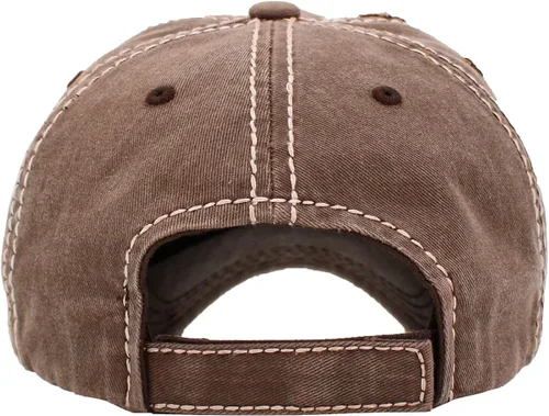 Miniatura 63 de KBETHOS - Gorra de béisbol ajustable, de algodón desgastado, vintage, unisex, estilo polo, camionero, para papá