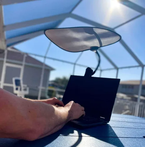 Miniatura 4 de TopShade Parasol para portátil - Flexible, ajustable y portátil