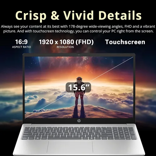 Miniatura 4 de HP Portátil con pantalla táctil FHD de 15.6", Intel i5-1334U, 16 GB de RAM, almacenamiento de 1.5 TB (512 GB SSD+1 TB Docking Station Set), gráficos