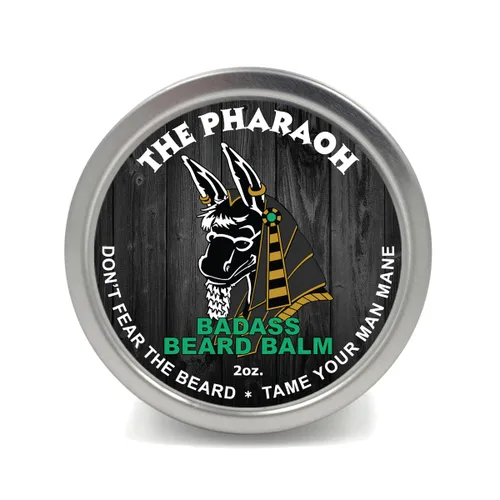 Miniatura 6 de Badass Beard Care Bálsamo para barba The Havana Haze, 2 onzas, todos los ingredientes naturales, mantiene la barba y el bigote llenos, suave