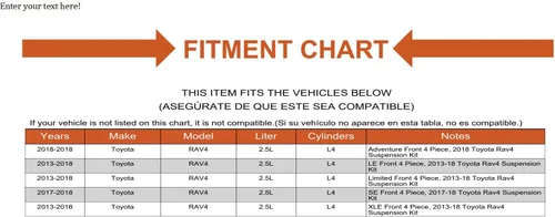 Miniatura 4 de Juego de 4 piezas de repuesto para montaje de puntal de suspensión delantera para Rav-4 (EB3-4971967)