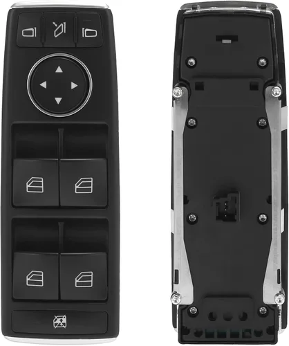 Miniatura 8 de X AUTOHAUX Interruptor de ventana eléctrica del lado del conductor principal delantero 1669054400 reemplazo para Mercedes-Benz ML350 2012 2013 2014