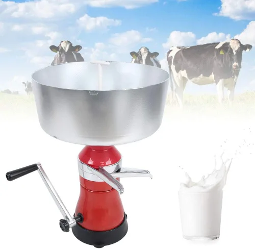 Miniatura 4 de Fudax - Separador de crema, separador de leche, manual para vacas, leche, cabras, leche, granja, hogar