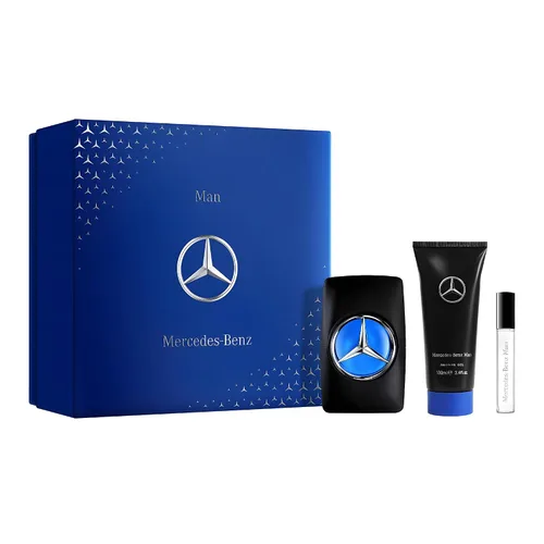 Mercedes Benz Sign Giftset – Juego de colonia para hombre – Gel de ducha, gel corporal y perfume para hombres – Colonia para hombres – Pera, cedro,