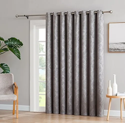 Miniatura 7 de LinenZone - Cortinas Evelyn Gris claro
