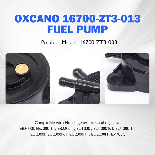 Miniatura 3 de 16700-ZT3-013 Conjunto de Bomba de Combustible Compatible con Honda Generator EU1000i EU2000i EB2000I EB2000IT1 EB2200IT EU1000IK1 EU1000IT1