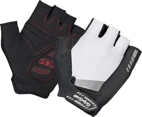 GripGrab SuperGel - Guantes acolchados de medio dedo para montar en carretera, guantes de ciclismo de verano, guantes de ciclismo para hombres y